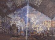 Claude Monet Gare Saint-Lazare (nn02) china oil painting artist